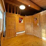 Traditional Norwegian Log Cabin With Sauna By The Sea