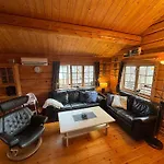 Traditional Norwegian Log Cabin With Sauna By The Sea