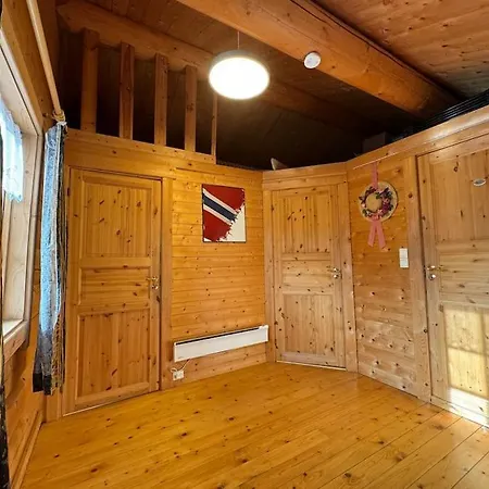 Traditional Norwegian Log Cabin With Sauna By The Sea