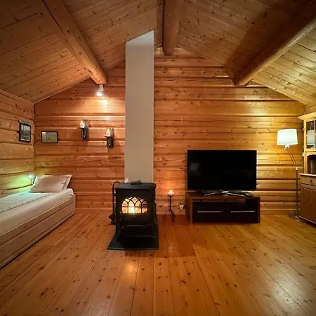 Traditional Norwegian Log Cabin With Sauna By The Sea Tornes