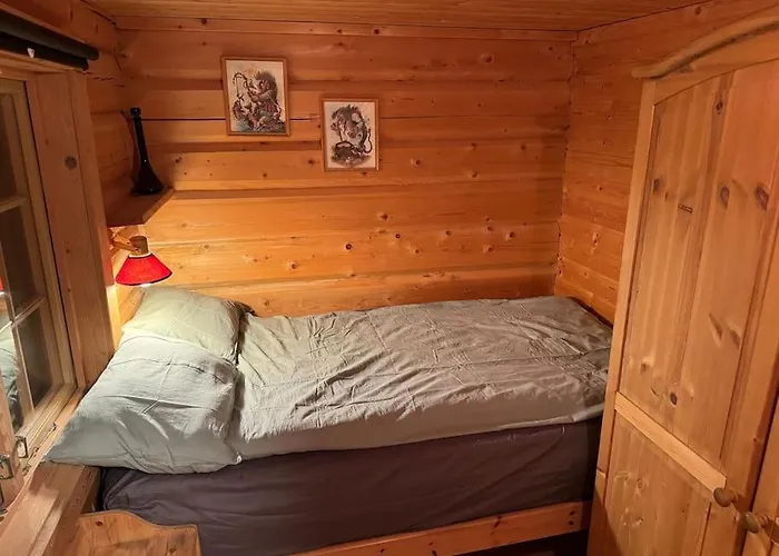 Traditional Norwegian Log Cabin With Sauna By The Sea Tornes