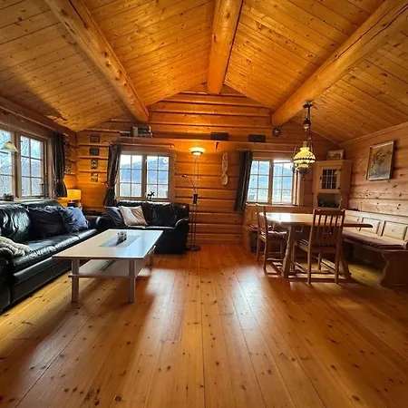 度假居 Traditional Norwegian Log Cabin With Sauna By The Sea